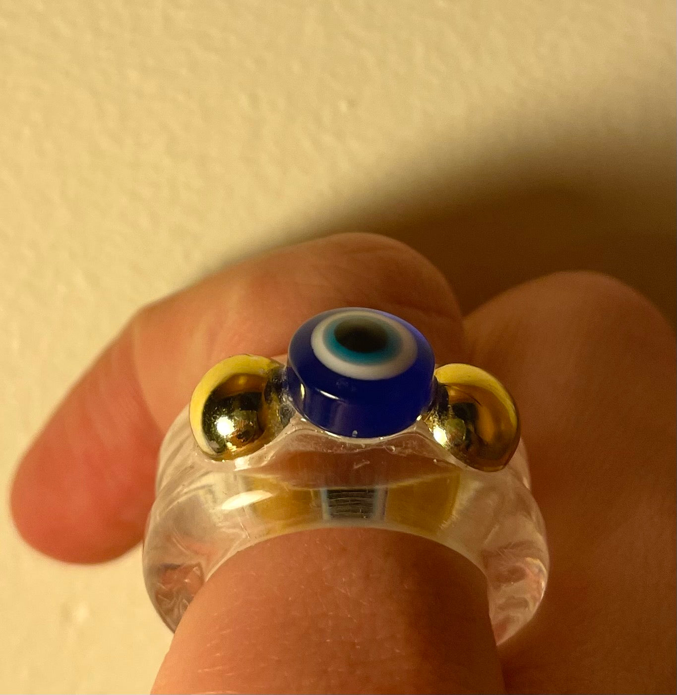 Evil eye ring